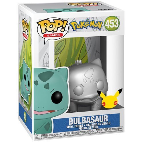 Funko Pop! Bulbasaur (Silver Metallic) 453