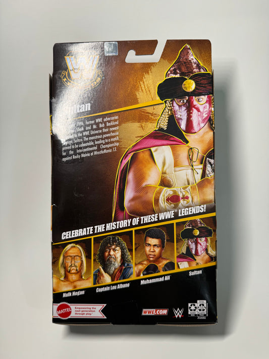 WWE Legends Sultan Signed by Rikishi