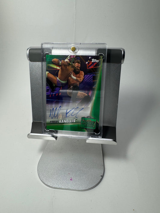2019 WWE Topps Money in the Bank Autograph Card - Mike Kanellis