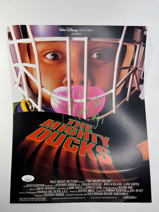 The Mighty Ducks 11x14 Print Signed by Shaun Weiss (Greg Goldberg)