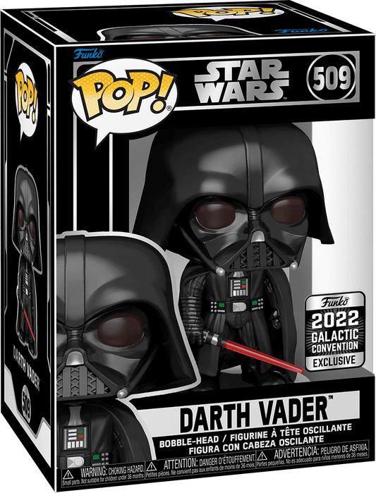 Funko Pop! Darth Vader 509 2022 Galactic Convention Excl.
