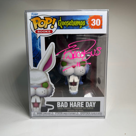 Funko Pop! Bad Hare Day 30 Signed by Tim Jacobus