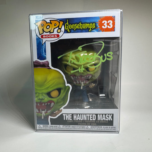 Funko Pop! Haunted Mask 33 Signed by Tim Jacobus