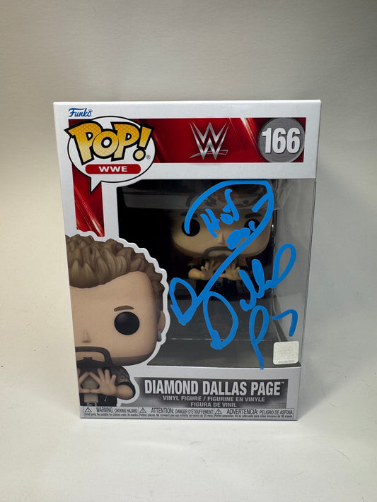 Funko Pop! Diamond Dallas Page 166 Signed by DDP