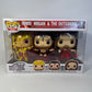 Funko Pop! (NWO) Hogan & The Outsiders 3-Pack Dual Signed by Hulk Hogan and Kevin Nash