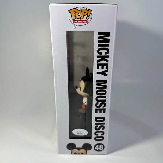 Funko Pop! Mickey Mouse Disco 48 Signed by Bret Iwan