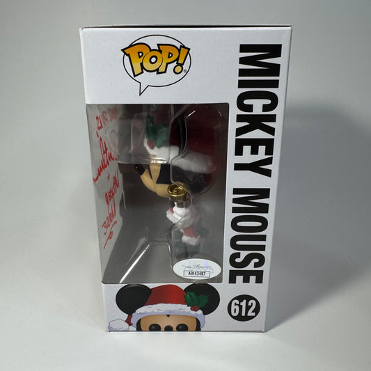 Funko Pop! Mickey Mouse 612 Signed by Bret Iwan