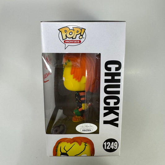 Funko Pop! Chucky 1249 Signed by Brad Dourif