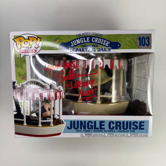 Funko Pop! Jungle Cruise 103 Signed by Bret Iwan