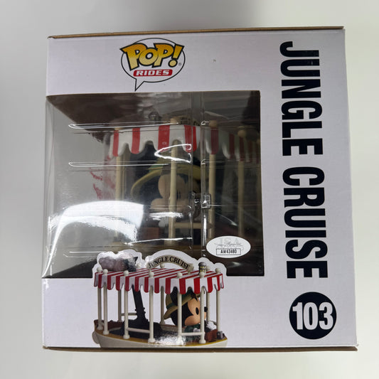 Funko Pop! Jungle Cruise 103 Signed by Bret Iwan