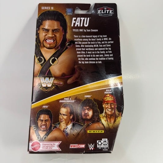 WWE Legends Series 18 Fatu Signed by Rikishi