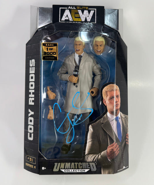 AEW Unmatched Cody Rhodes Series 4 #31 *Chase Variant* Signed by Cody Rhodes