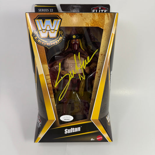 WWE Legends Sultan Signed by Rikishi