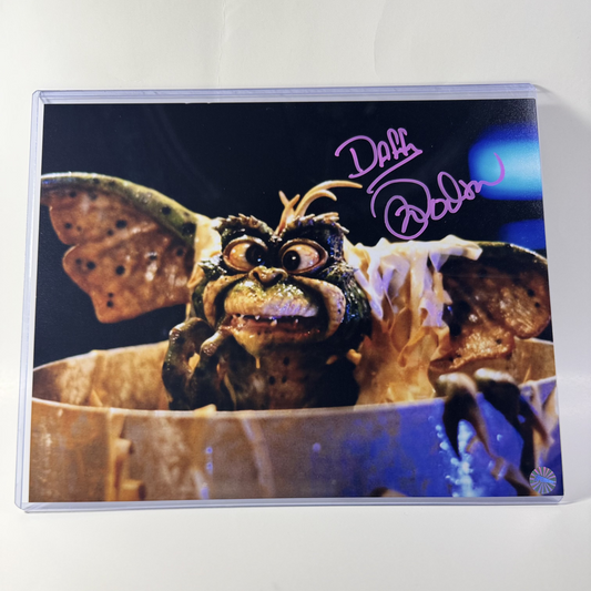 Gremlins 2 Daffy 8x10 Print Signed by Mark Dodson