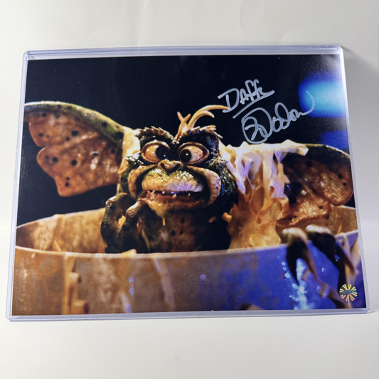 Gremlins 2 Daffy 8x10 Print Signed by Mark Dodson