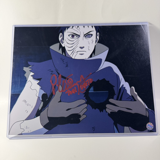 Naruto Obito Uchiha 8x10 Print Signed by Michael Yurchak