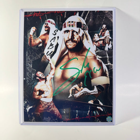 WWE/ECW 8x10 Print Signed by Sabu