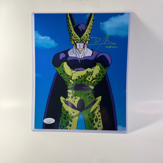 Dragon Ball Z Cell 8x10 Print Signed by Dameon Clarke