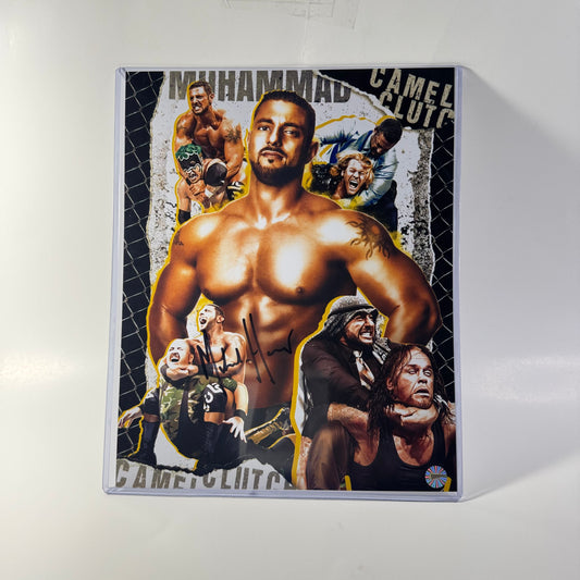 WWE 8x10 Print Signed by Muhammad Hassan