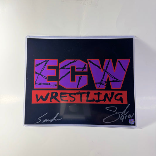 WWE/ECW 8x10 Print Dual Signed by Sabu & Sandman