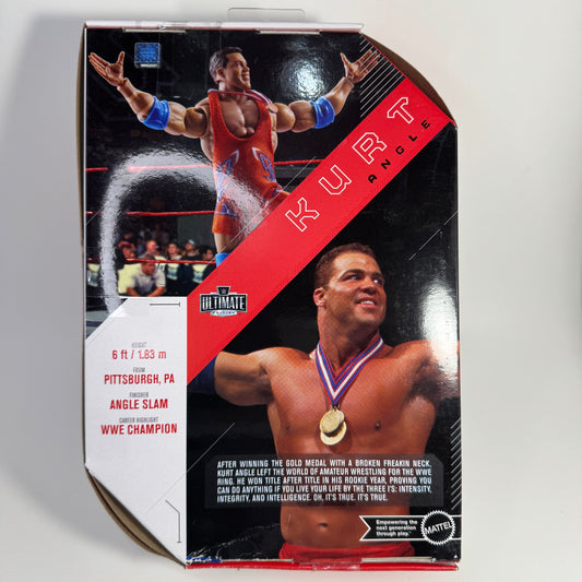 WWE Ultimate Edition Kurt Angle Signed by Kurt Angle *see description*