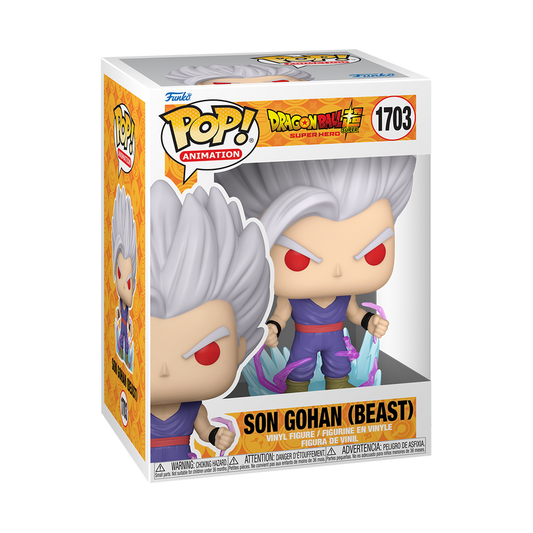 Funko Pop! Son Gohan (Beast) 1703 Pre-Order (Signed by Kyle Hebert)