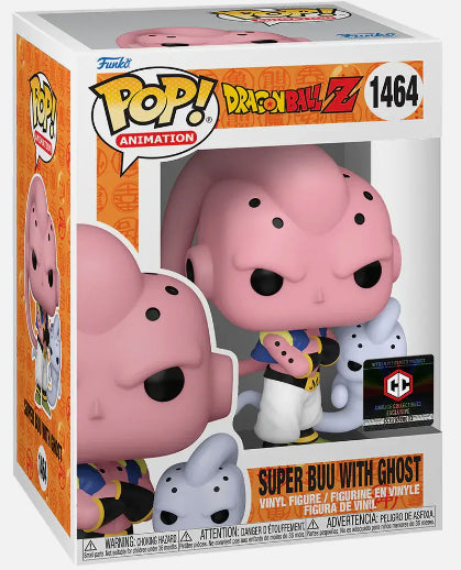 Funko Pop! Super Buu With Ghost 1464 Chalice Collectibles Excl.