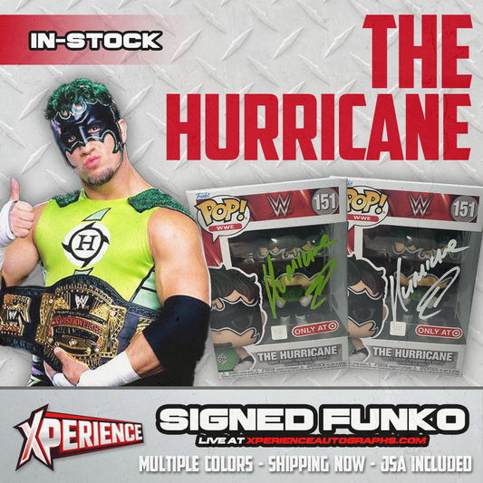 Funko Pop! The Hurricane 151 Target Excl. Signed by Gregory Helms