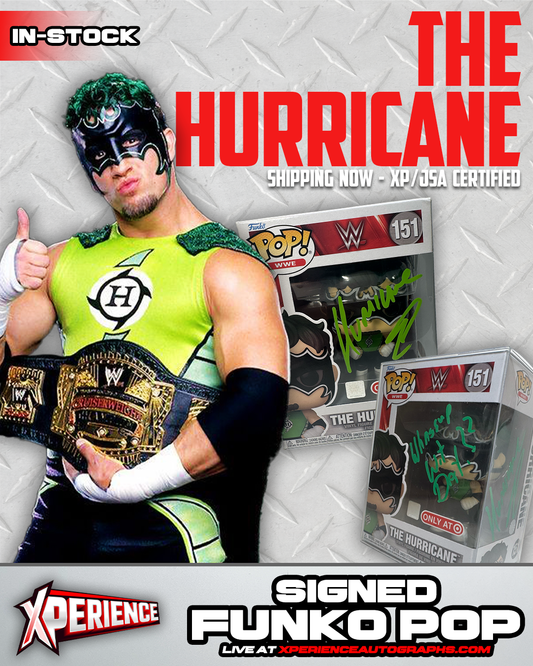 Funko Pop! The Hurricane 151 Target Excl. Signed by Shane Helms