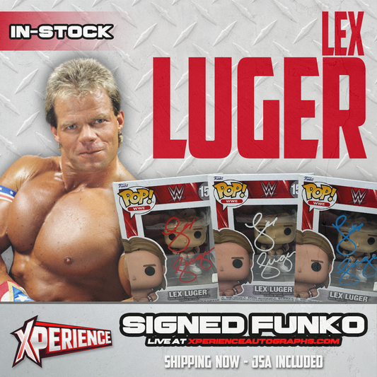 Funko Pop! Lex Luger 159 Signed by Lex Luger