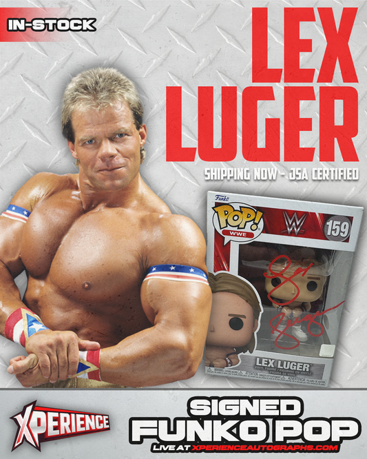 Funko Pop! Lex Luger 159 Signed by Lex Luger