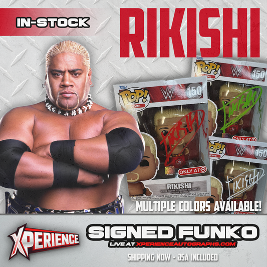 Funko Pop! Rikishi 150 Target Excl. Signed by Rikishi