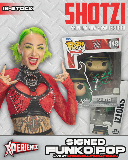 Funko Pop! Shotzi 148 Signed by Shotzi Blackheart