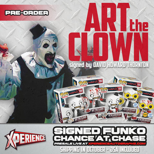 Art the Clown Signed Funko Pre-Order