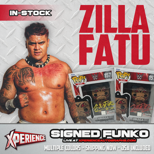 Funko Pop! Umaga 157 Fanatics Excl. Signed by Zilla Fatu