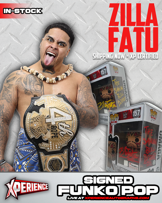 Funko Pop! Umaga 157 Fanatics Excl. Signed by Zilla Fatu